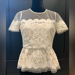 BCBG Maxazria Kasandra Top - Scalloped